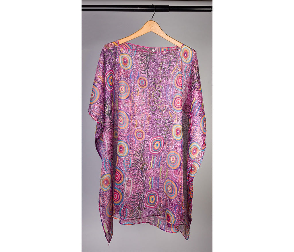 Aboriginal art design resort wear top