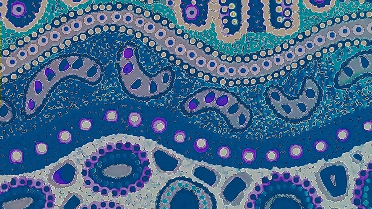 Aboriginal art applied to corporate branding and Indigenous business identity