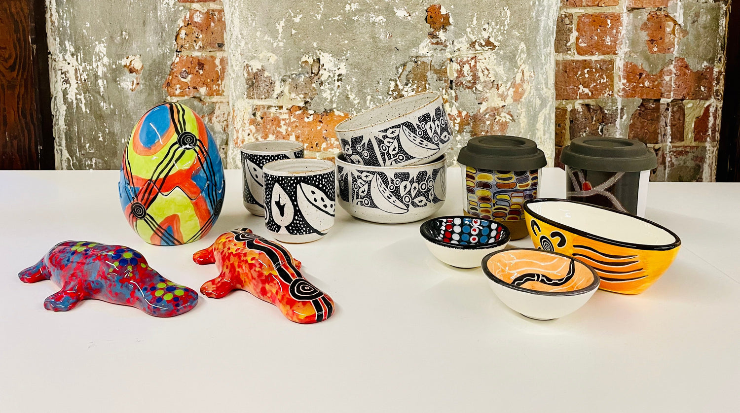Range of Indigenous designed homewares in Australia