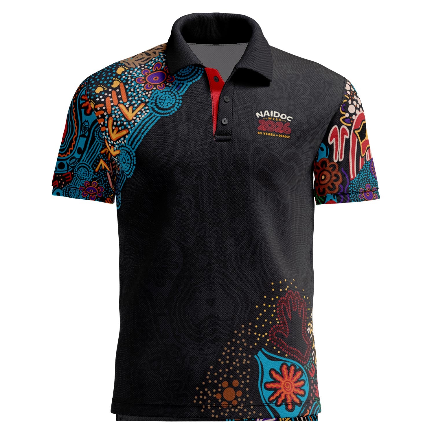 50 Years of Deadly NAIDOC 2026 polo shirt