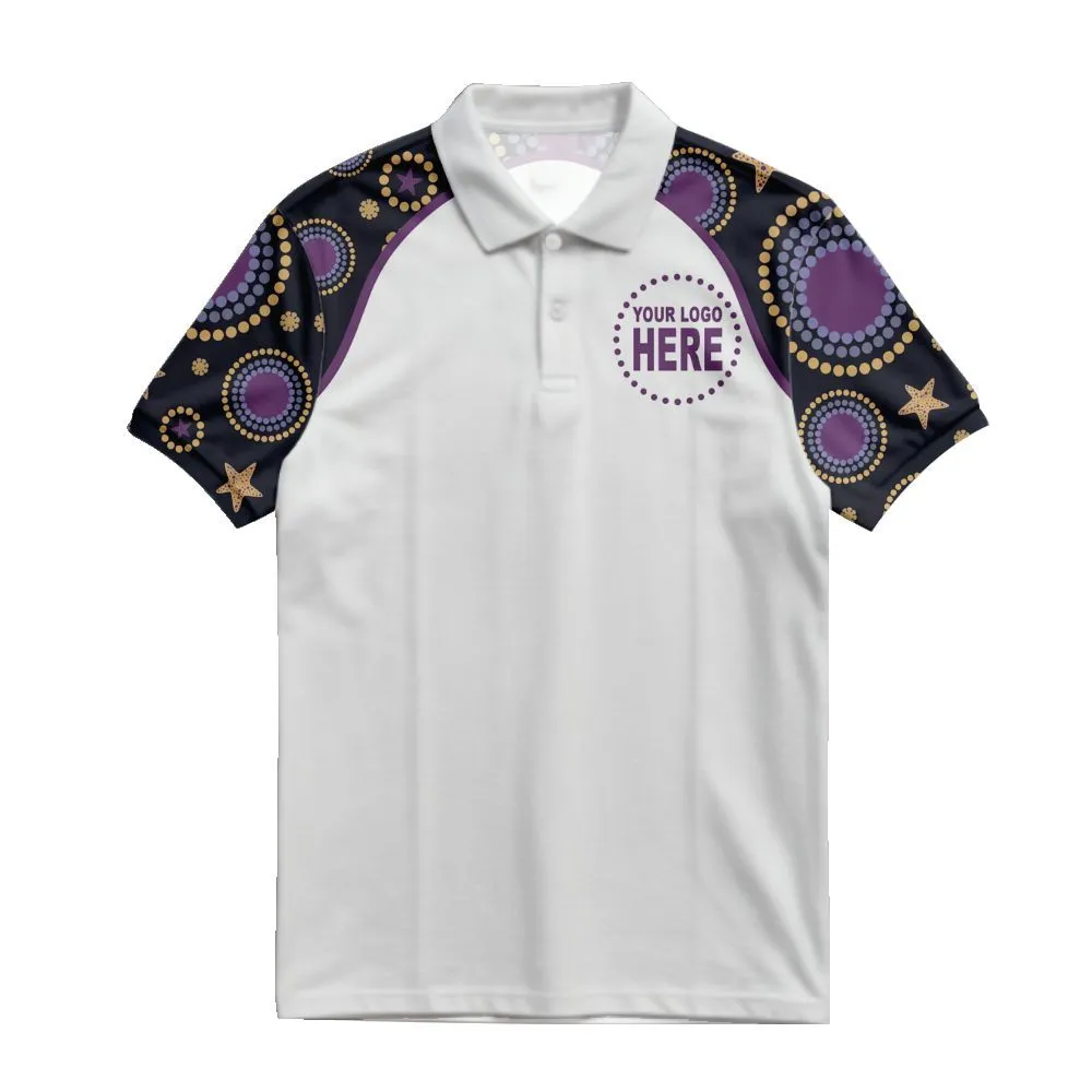 Koarooginal NAIDOC 2026 polo design close up