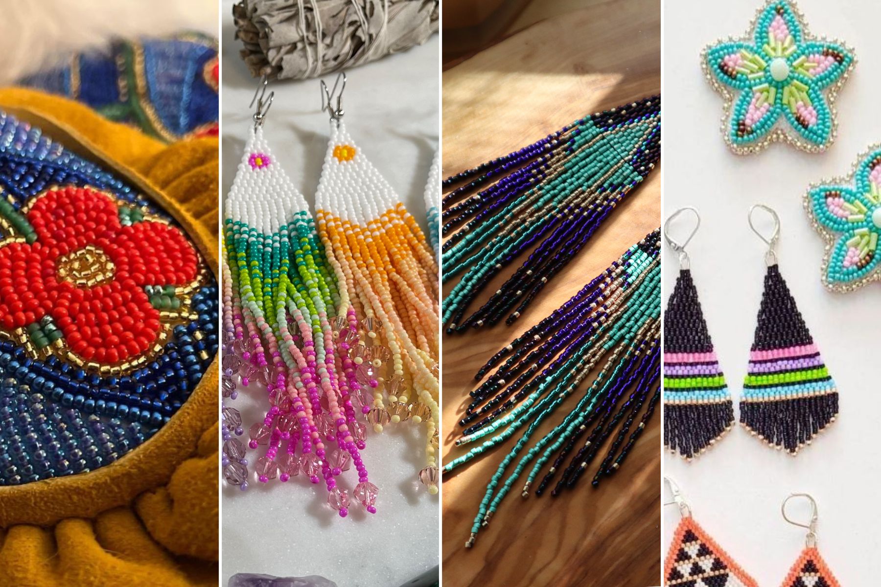 People wearing Indigenous designed apparel