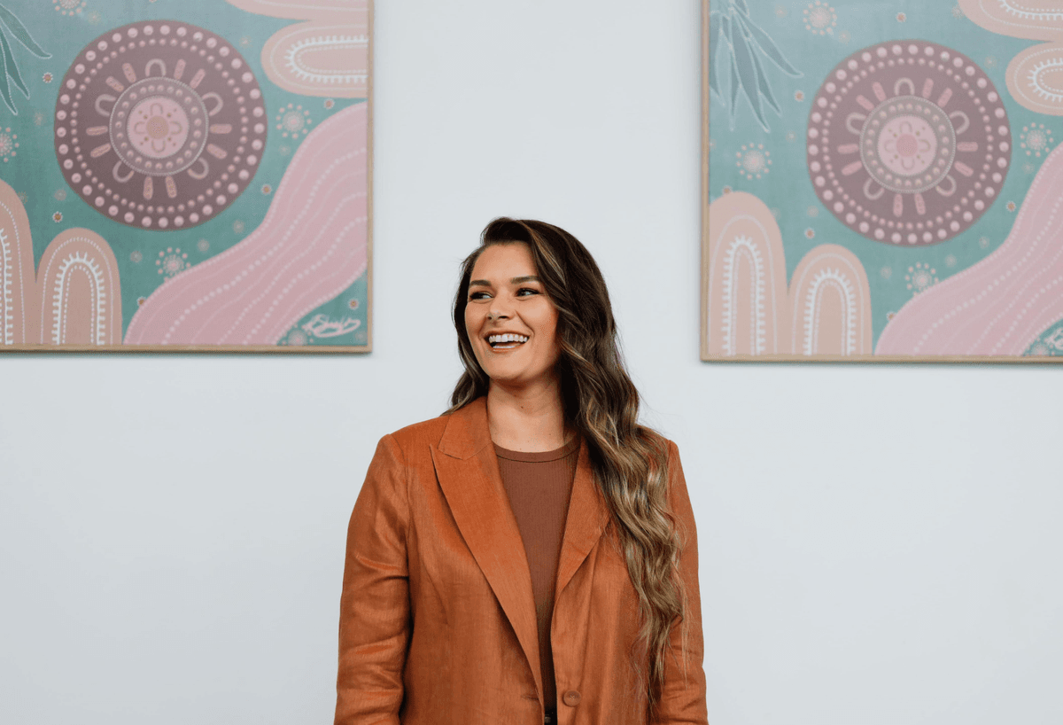Aboriginal art products with named artist attribution