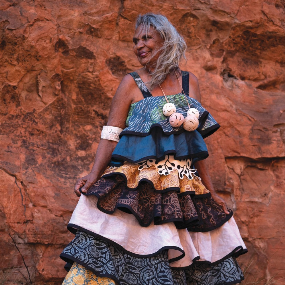 Peggy Griffiths Legacy Dress wearable art award piece