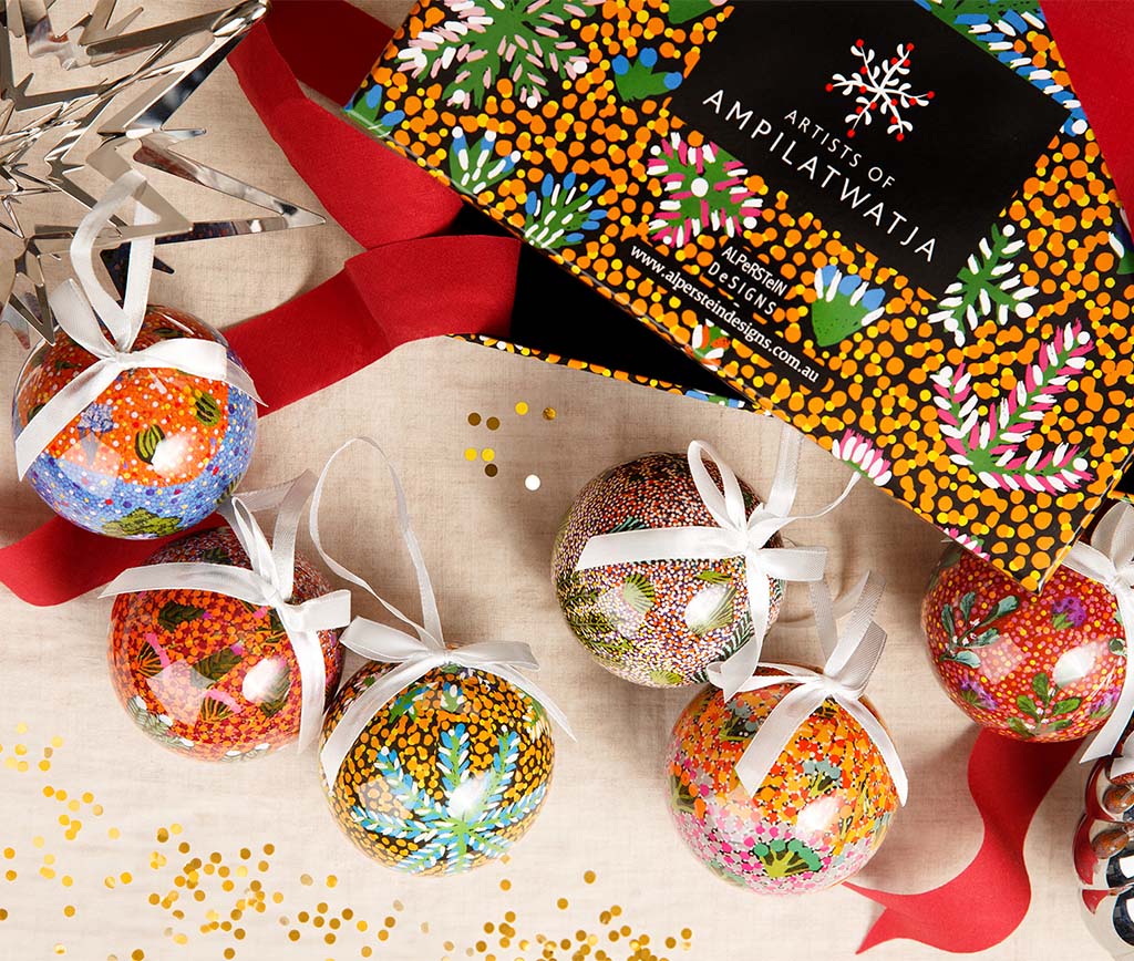 Aboriginal design Christmas gift set from Australia
